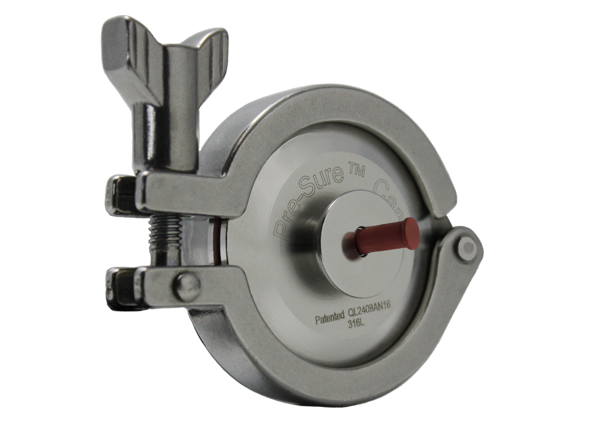 bouchon clamp presure cap sous pression