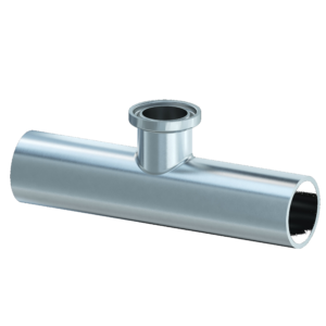<center> DT-4.1.2-7 (DT-14) <br> ASME BPE SF4 Té réduit BW/TC