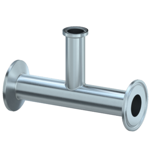 <center> DT-4.1.2-8 (DT-19) <br> ASME BPE SF1 Té réduit CCC