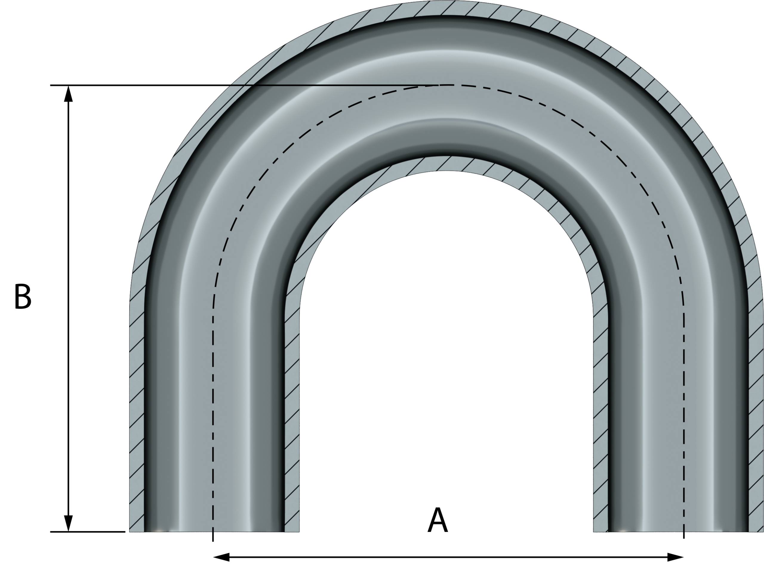 <center> DT-4.1.1-7 (DT-23) <br> ASME BPE SF1 Coude 180° – Image 3