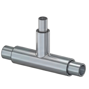 <center>Té COAX <br> TCC® 0.80 µm, 316L