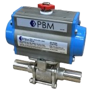<center> Vannes à boisseau <br> 2 voies IMI PBM – Image 4