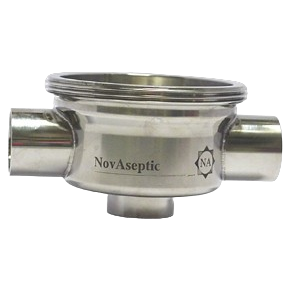 Corps de vanne Novaseptic, vanne 3 voies en T type 31 a souder