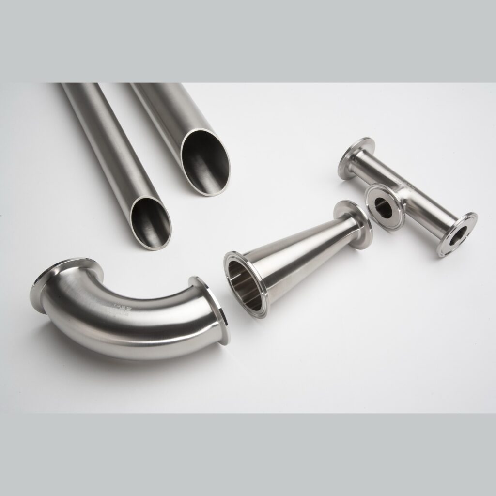 Norme ASME BPE : tubes et accessoires inox Dockweiler DT-21 (DT-4.1.3-3), DT-27 (DT-4.1.2-5), DT-16 (DT-4.1.1-3)